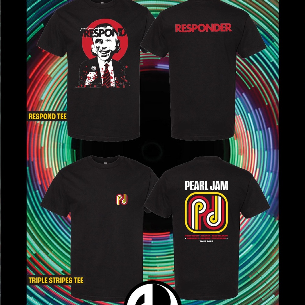 Pearl Jam Tee from Tour